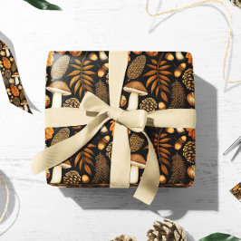 Quebra de Presente do Cogumelo | Papel de embrulho