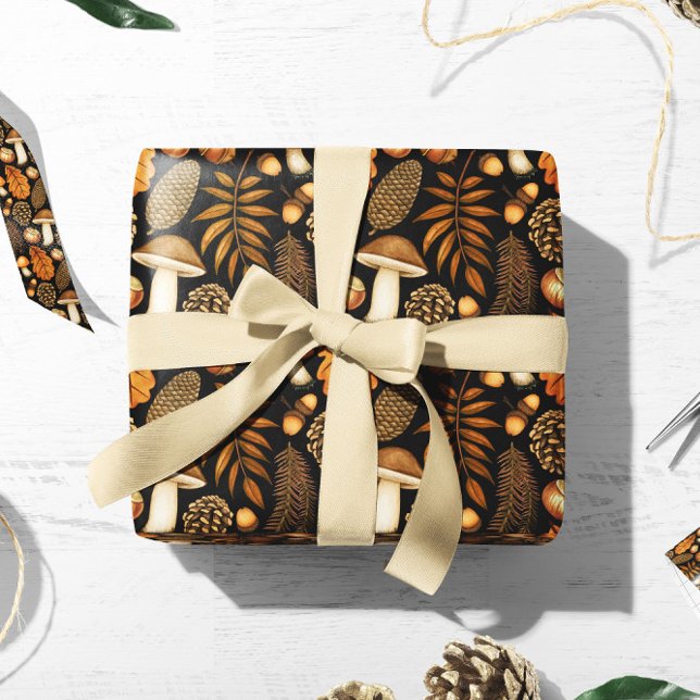 Quebra de Presente do Cogumelo | Papel de embrulho (Criador carregado)