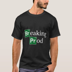Quebrando camiseta Meme Dev's Engraçado no tes