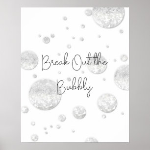 Quebre o Poster Bubble