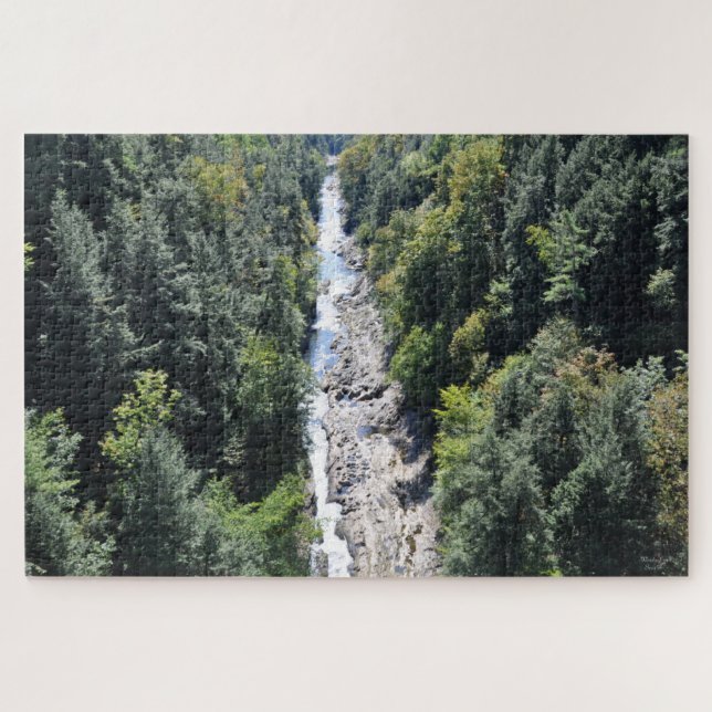 Quechee Gorge,Vermont - Quebra-cabeça (Horizontal)