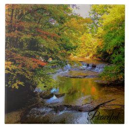 Queda de cachoeira no Sol da Manhã