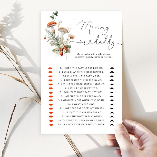 Queda de cogumelos que disseram isso Mamãe ou jogo (Criador carregado)