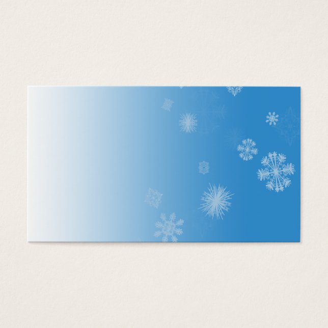 Queda de neve (Frente)