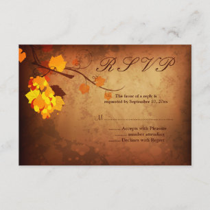 Queda deixa vintage angústia resposta rsvp de casa