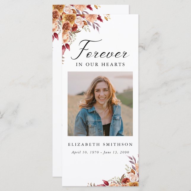 Queda do Funeral para sempre em nossos Corações (Frente/Verso)