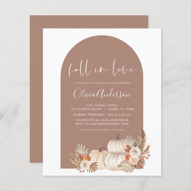 Queda do orçamento no Chá de panela de amor (Frente/Verso)