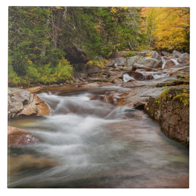 Queda em Jefferson Brook, New Hampshire (Frente)