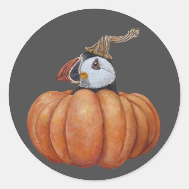 Queda Encontrar adesivos de puffin (Frente)