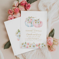 Queda Gênero Abóbora Convite à Apresentação de Chá