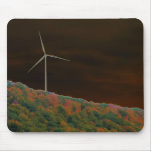 Queda Mousepad da turbina eólica da energia