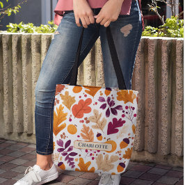 Queda Personalizada - Nome das Folhas e Bolsas do 