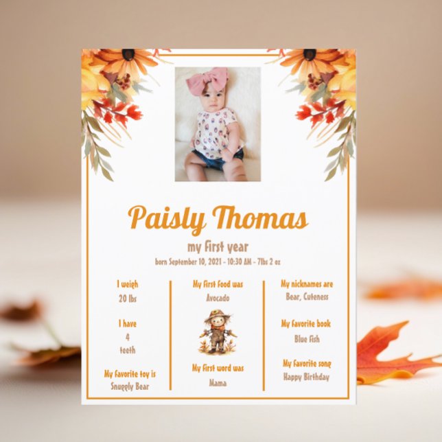 Queda primeiro aniversario de girassol Milestone P (Criador carregado)