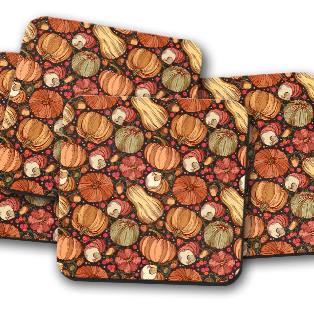 Queda Pumpkin Berry | Porta copos de abóbora (Criador carregado)