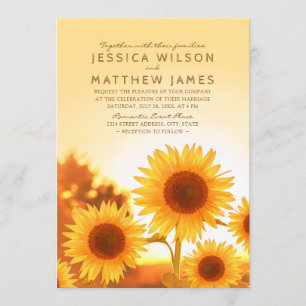 Queda rústica dos convites do casamento do