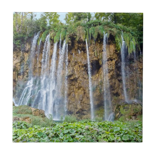 Quedas de água no Parque Nacional de Plitvice - Cr (Frente)