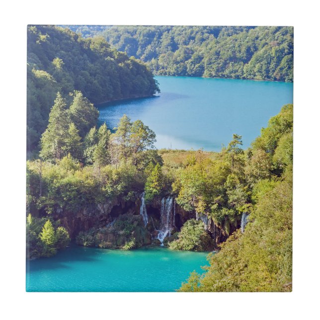 Quedas de água no Parque Nacional de Plitvice - Cr (Frente)