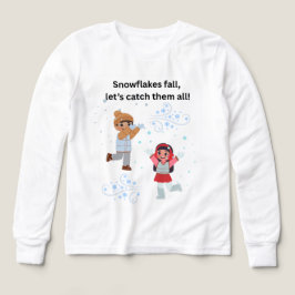 Quedas de flocos de neve