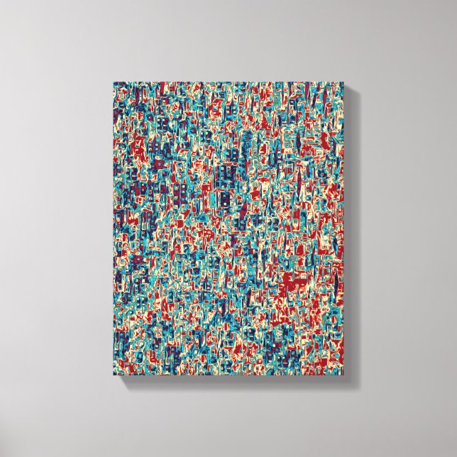 Quedas no cérebro - Canvas DE ALTA RESOLUÇÃO (Frente)
