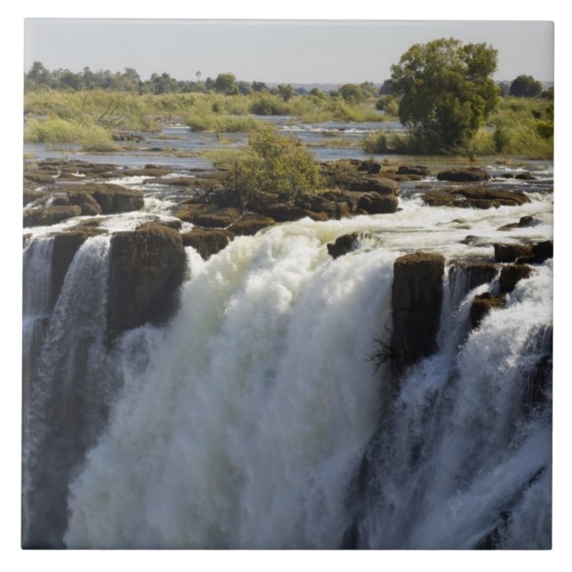 Quedas Victoria, Rio Zambeze, Zâmbia. 2 (Frente)
