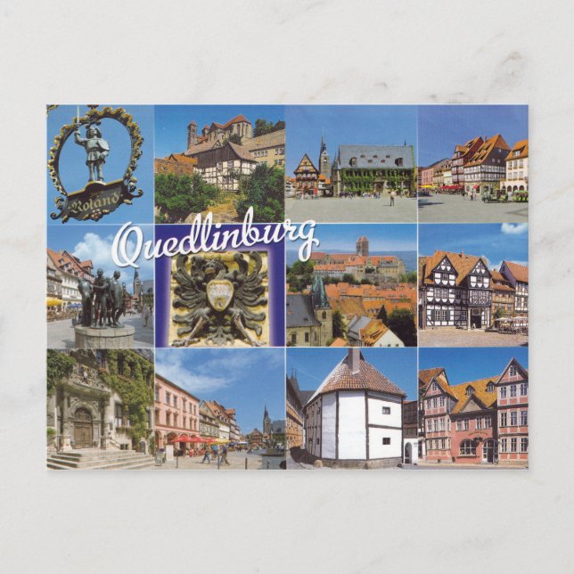 Quedlinburg - Cartão postal (Frente)