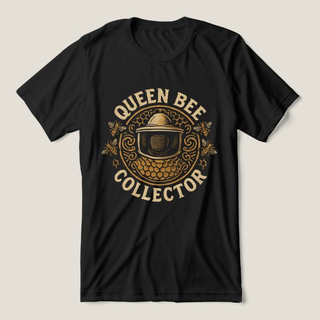 Queen Bee Collector - Hobbyista apicultor (Design frontal)