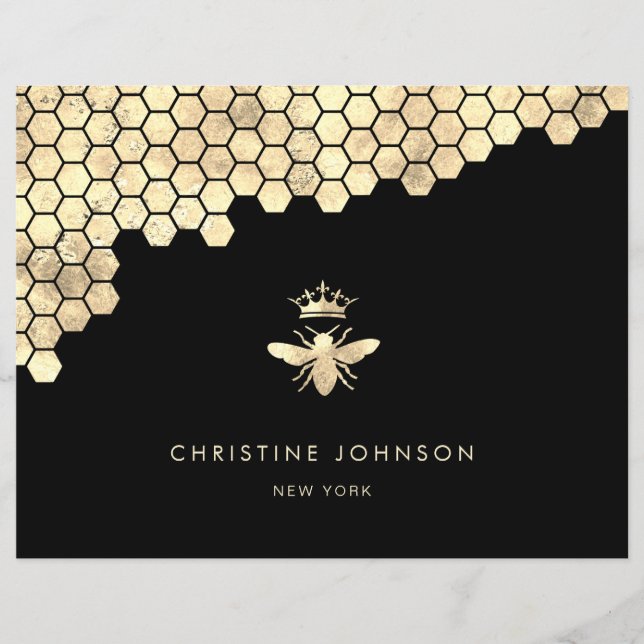 Queen Bee design poster (Frente)