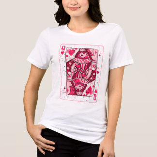 Queen of Hearts PNG, Valentine Coffee Girl, Trendy