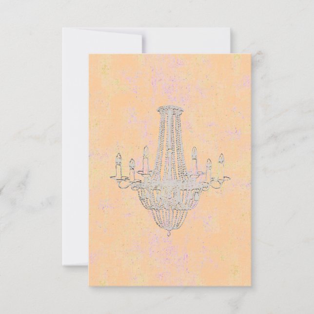 Queen Vibes Chandelier ~ Convite (Frente)