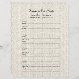 Queimador do Livro Memorial Página de Entrada Faux