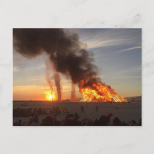 Queimando as Pirâmides, Cartão Postal Burning Man