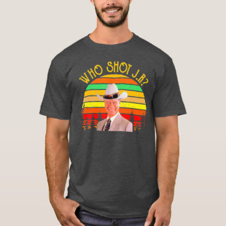 Quem atirou na camisa J R vintage