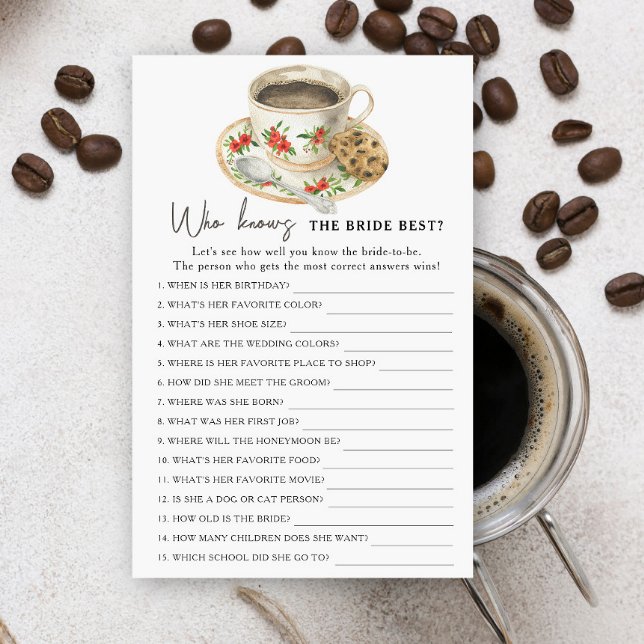 Quem conhece melhor a noiva? (Criador carregado)