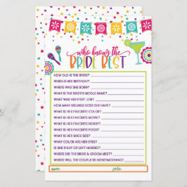 Quem conhece melhor a noiva - Fiesta WH