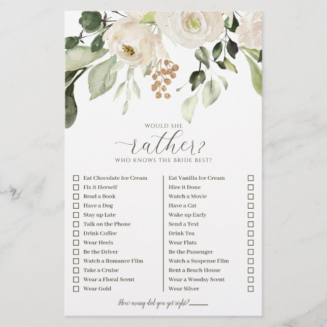 Quem Conhece Melhor A Noiva Que Ela Preferencialme (Frente)