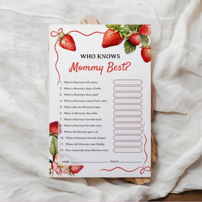 Quem conhece melhor as Mamães | Jogo do chá de fra (Criador carregado)