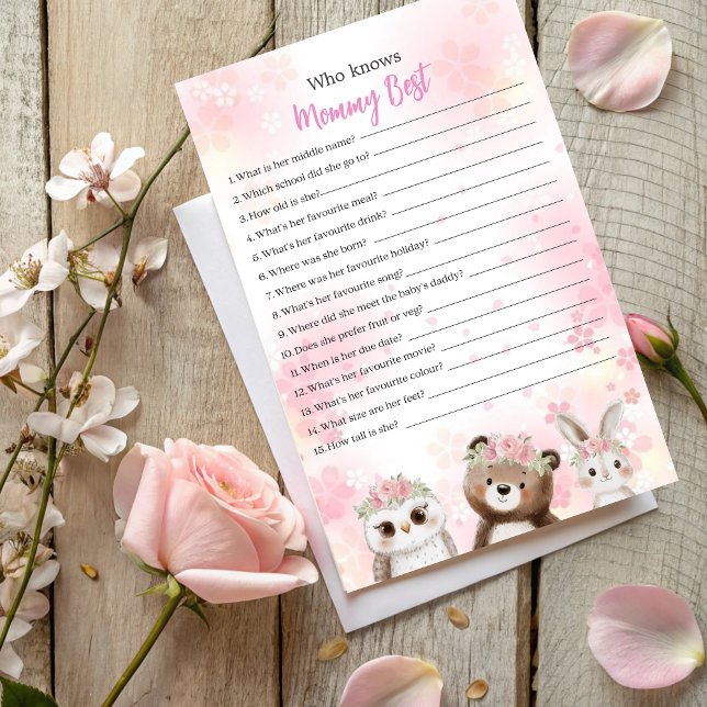 Quem Conhece O Melhor Jogo Da Mamãe - Tema Da Wood (Criador carregado)