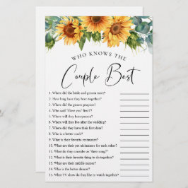 Quem conhece o melhor jogo de Chá de girassol do C