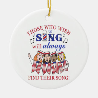Quem Deseja Cantar Ornamento (Mulher)