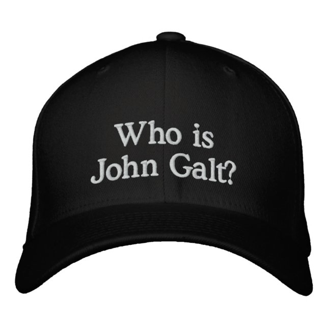 Quem é John Galt? Boné (Frente)