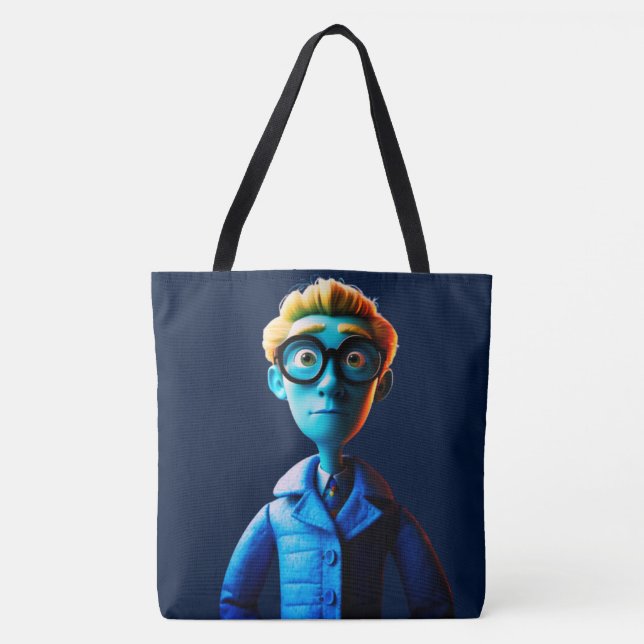 Quem está olhando para você Tote Bag? (Frente)