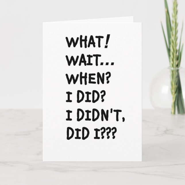 QUEM EU, ESQUEÇA O cartão (Frente)