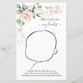 Quem Me Deu Meu Jogo De Bebê Floral