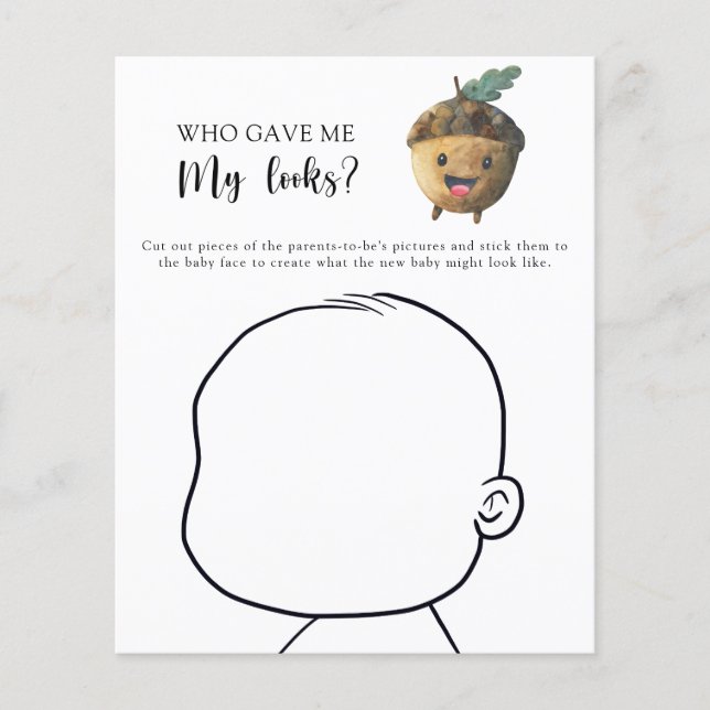 Quem me deu meu jogo de chá de fraldas (Frente)