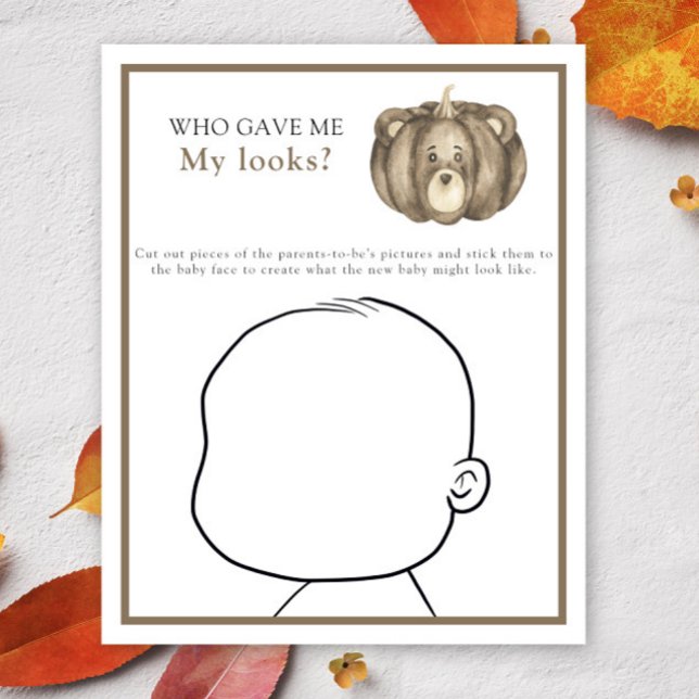 Quem me deu meu jogo de chá de fraldas (Criador carregado)