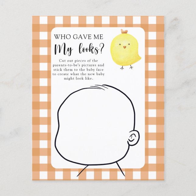 Quem me deu meu jogo de chá de fraldas (Frente)