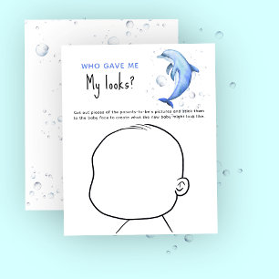 Quem me deu os meus olhares? Jogo de chá de fralda