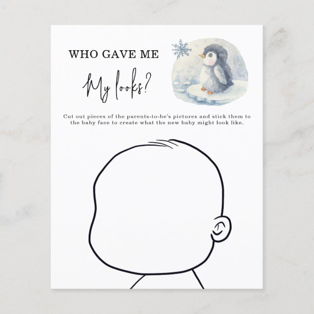 Quem me deu os meus olhares? - Pinguim Cujo (Frente)