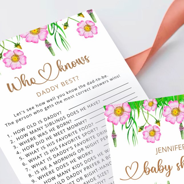 Quem sabe o melhor jogo de chá de fraldas de flore (Criador carregado)