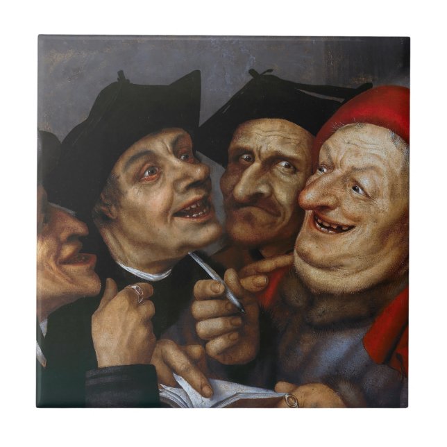 Quentin Matsys - O Contrato de Compra (Frente)